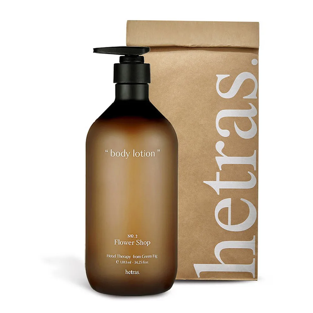 Body Care Products HETRAS Hotel Therapy Body Lotion[1013ml] Catus Moisturizing and Nourishing Premium Skin Care Products