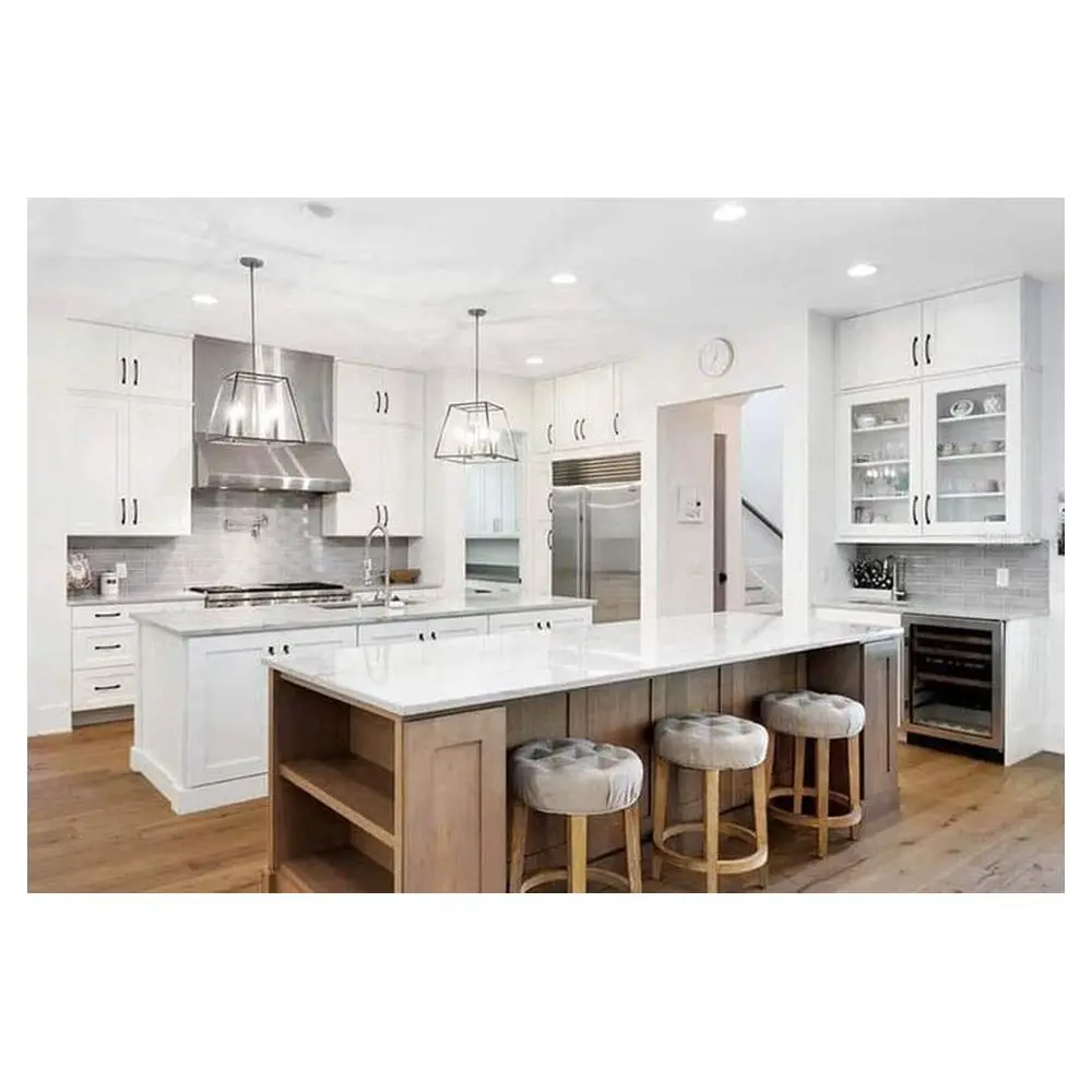 Prima Kitchen Cabinets With Wine Rack Handles Melamine Finish Kitchen Cabinet Solid Wood For Home Use