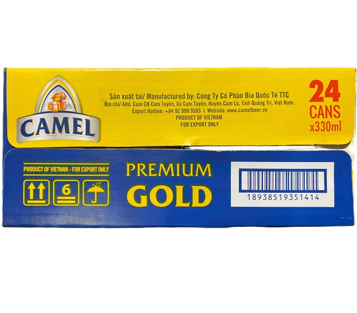 Private Label Canned Alcoholic Beer 330ml OEM Premium Lager Beer From A&B Vietnam Manufacturer With Cheap Price