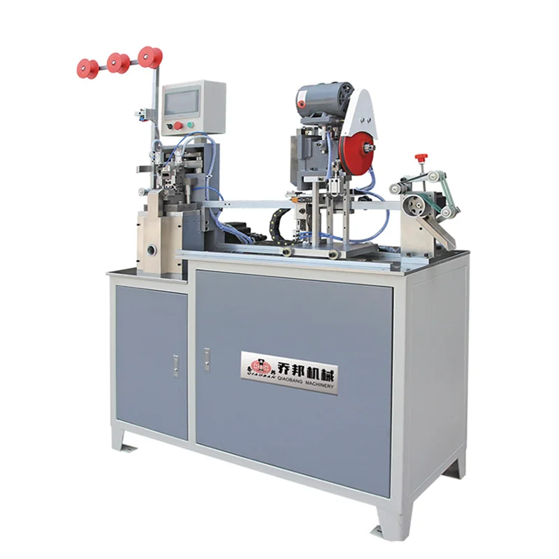 QB-020Nylon Zipper Two-Way Tooth Selection and Sizing Bottom Stop Machine for Bag zipper making machine 2024 New Product