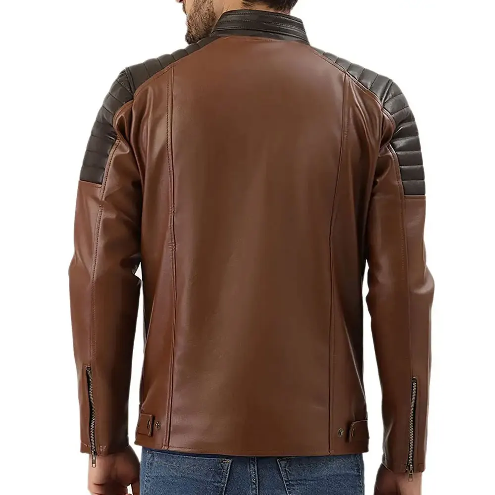 Cheap Price New Style Lightweight Leather Jacket For Men / Hot Sale Good Quality Men Leather Jackets For Sale