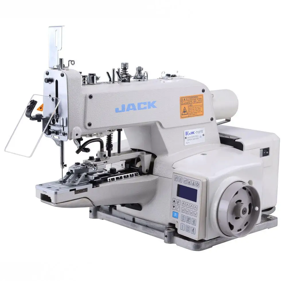 NEW ORIGINAL Jack JK-T1377E B Single Thread Direct Drive Fully Automatic Chainstitch DOORSTEP DELIVERY