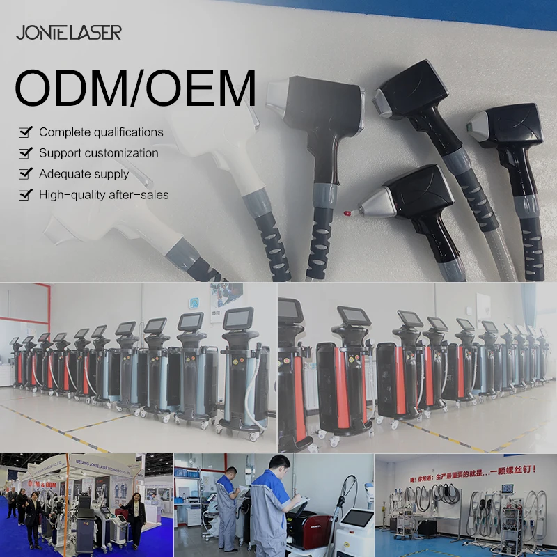 2 In 1 808 Diode Laser Hair Removal 755Nm 808Nm 1064Nm Laser Hair Removal Machine