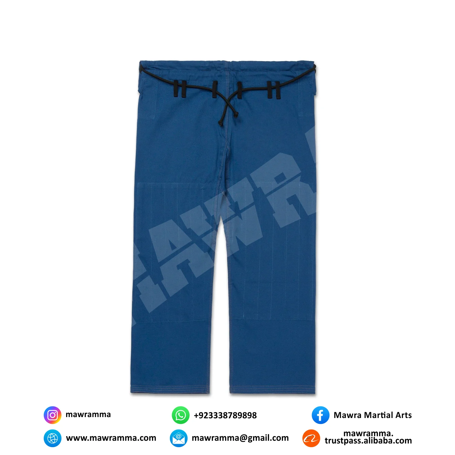 Premium Brazilian Jiu Jitsu GI Skin-Friendly 100% Pakistan Cotton Navy Cotton BJJ Gi Uniform Pearl Weave Jiu Jitsu embroidery Gi