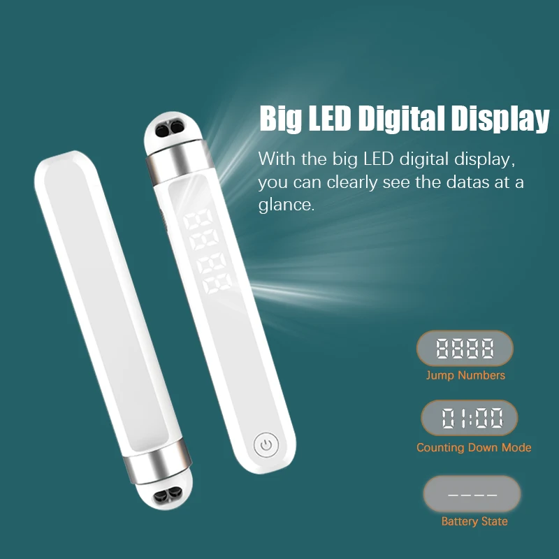 fitness cordless Digital Counting skipping rope intelligent smart skipping rope digital counter