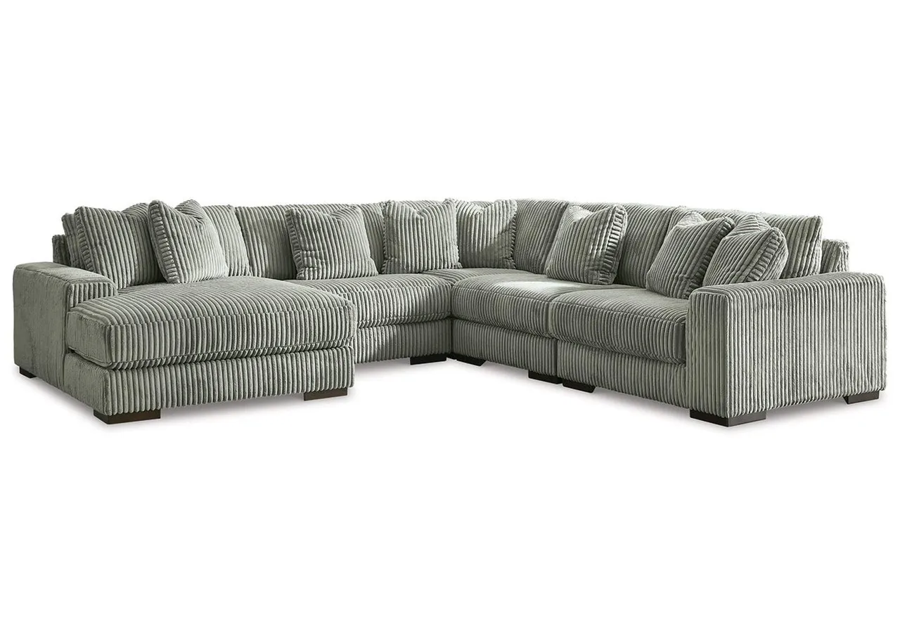 Modern And Elegant U-Shaped Corner Sofa, Soft Comfortable With Velvet Fabric Perfect For Luxury Living Room Furniture