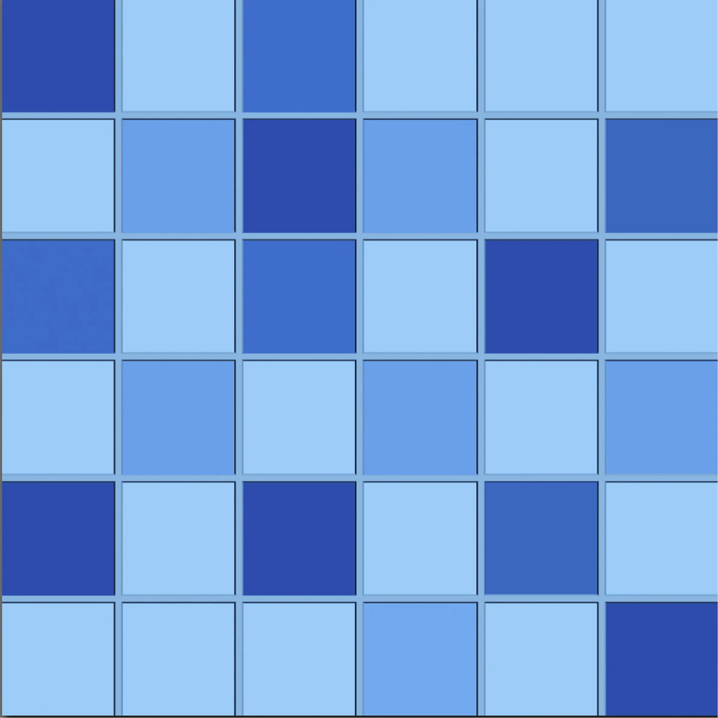 High quality Modern Square Mosaic colorful anti slip tile for cool swimming pool