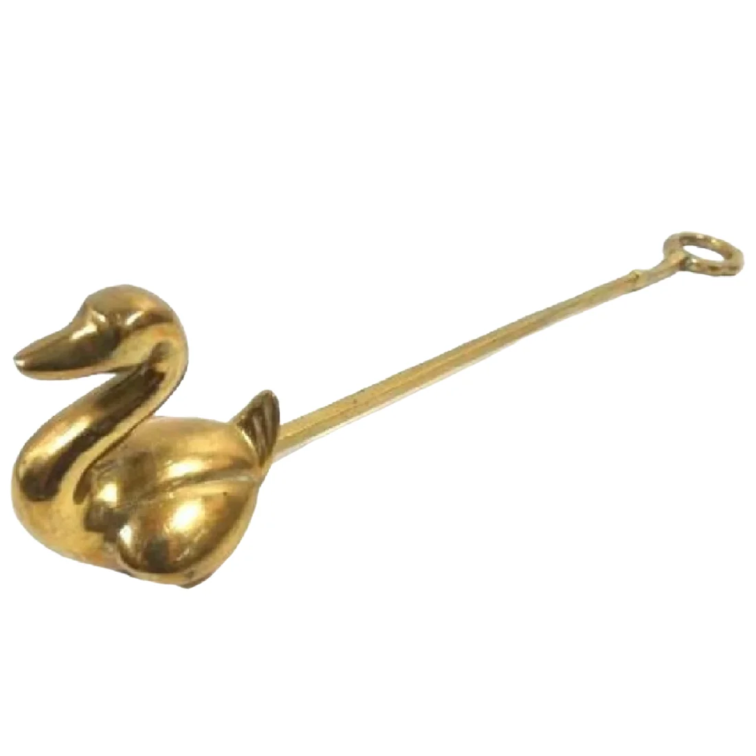 Swan Shape Candle Snuffer & Wick Cutter Set in Elegant Metal with Gold Finished Perfect for Stylish Home and Hotel Decor