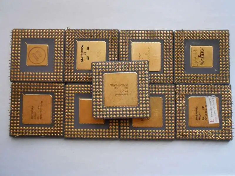 HIGH QUALITY GOLD RECOVERY CPU CERAMIC PROCESSOR SCRAPS