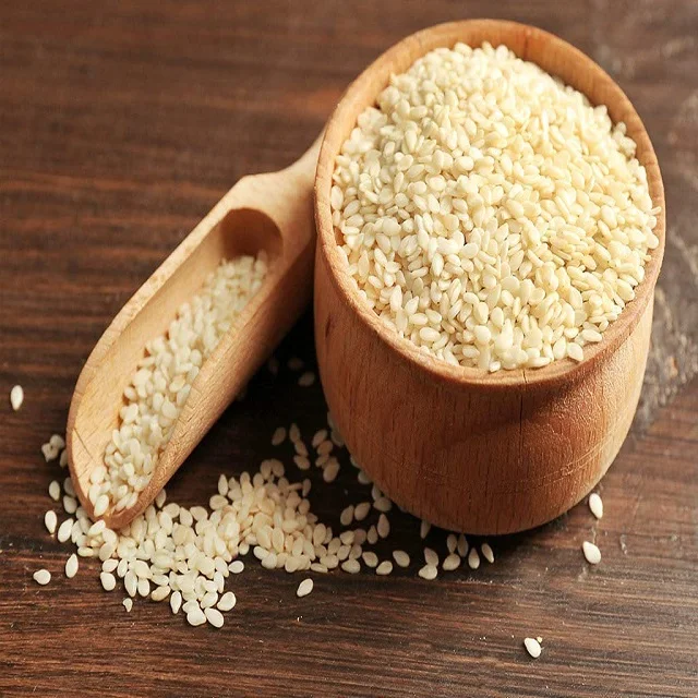 2024 New Crop Graded Quality Raw White Sesame Seeds 100% Natural Roasted Sesame Seed