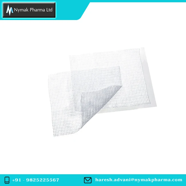 Factory Price White Medical High Quality Sterile Paraffin Gauze Dressing Non Adhesive gauze Sterilized Gauze