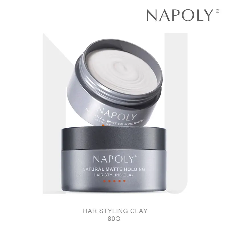 NAPOLY Hair Wax Private Label Manufacturer Organic Natural Best Elegance Perfume Strong Hold Pomade Styling Turkey Mens Hair Wax
