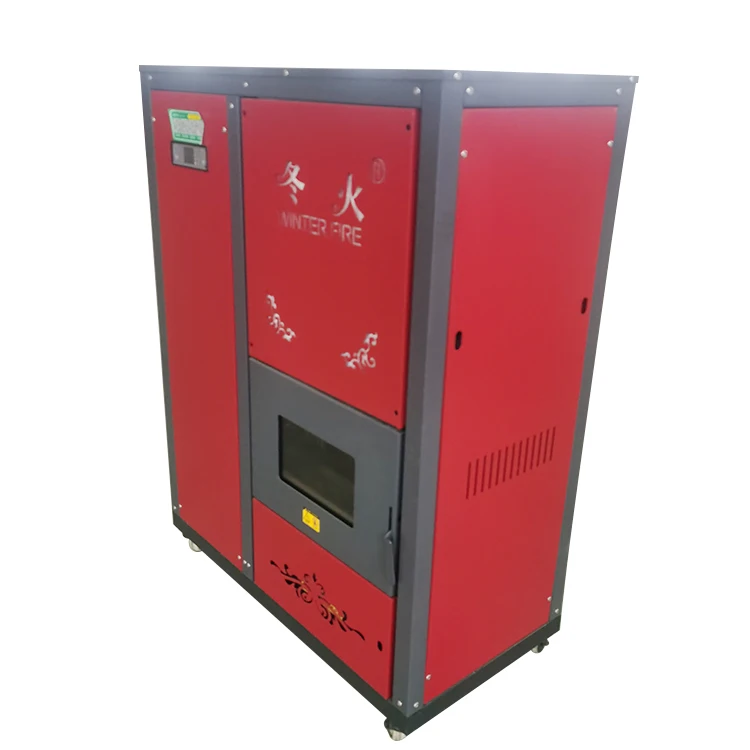 51KW for workshop greenhouse farm pellet stove fireplace indoor wood pellet fireplace   Applicable to 500 square meters