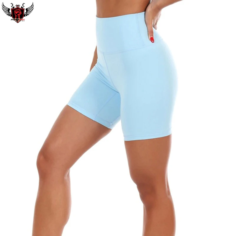 Hot Sale Women Sports Biker Shorts Booty Fitness Sexy Women Shorts Tight Fit Gym Shorts