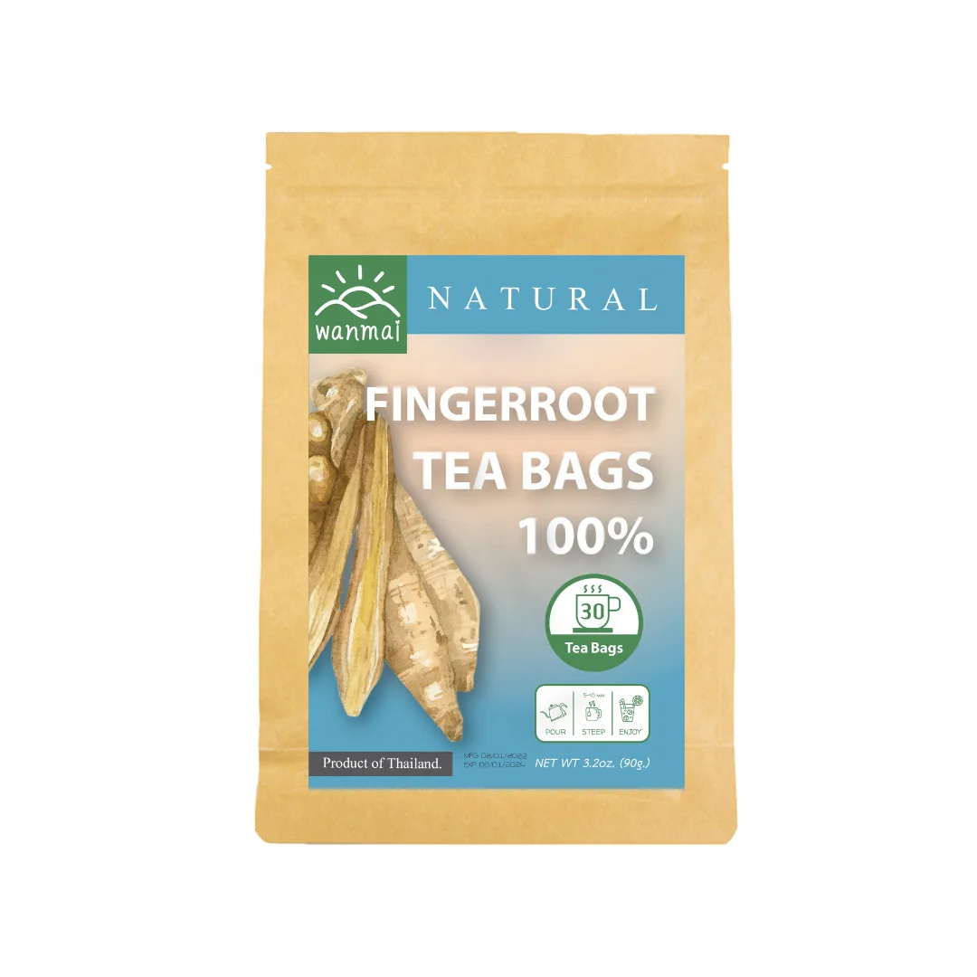 WANMAI29 Fingerroot Tea  for Sell Bag Box Loose Bulk Style Packaging Organic Health Weight Shelf Origin Type Age Slimming Life