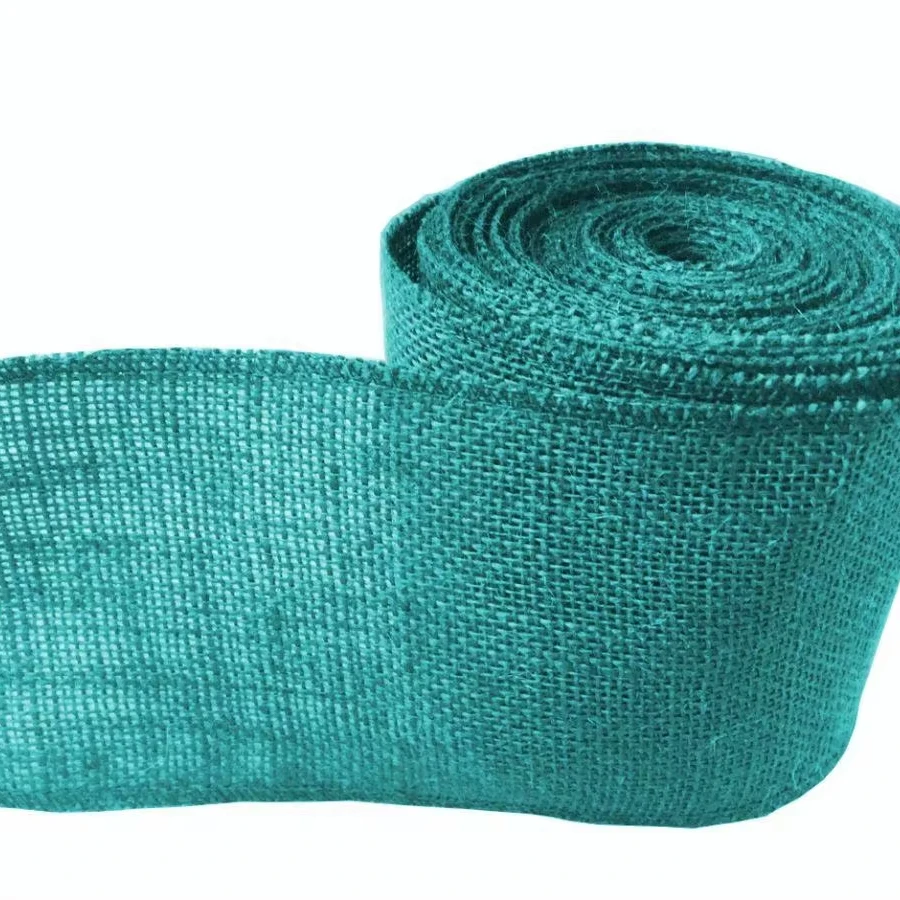 Miraal High Quality Various Color Jute Webbing Tape for Gift Packing and Handicrafts Item Home Decoration