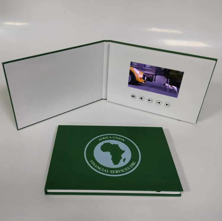 Custom LCD Video Brochures for Presenting Your Organization