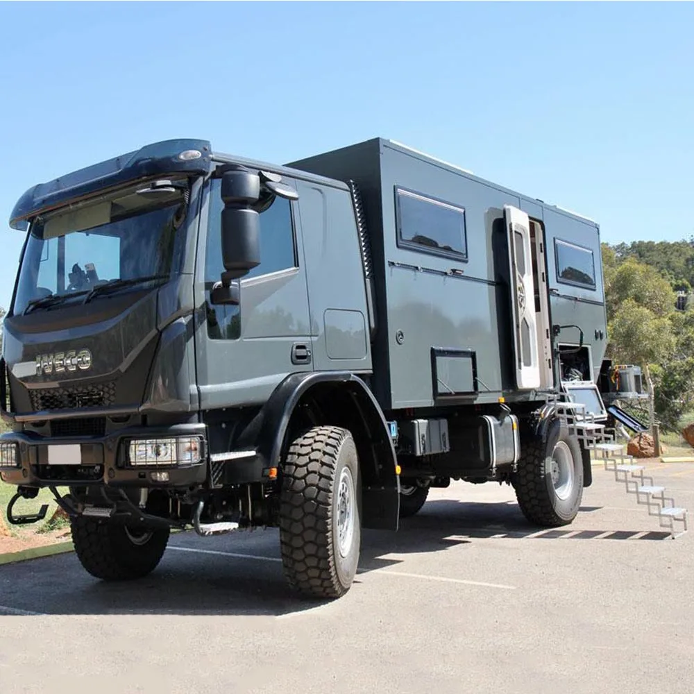2024 Ecocampor 4x4 алюминиевая Стеклопластиковая коробка для грузовиков кемпинга прицепов путешествий