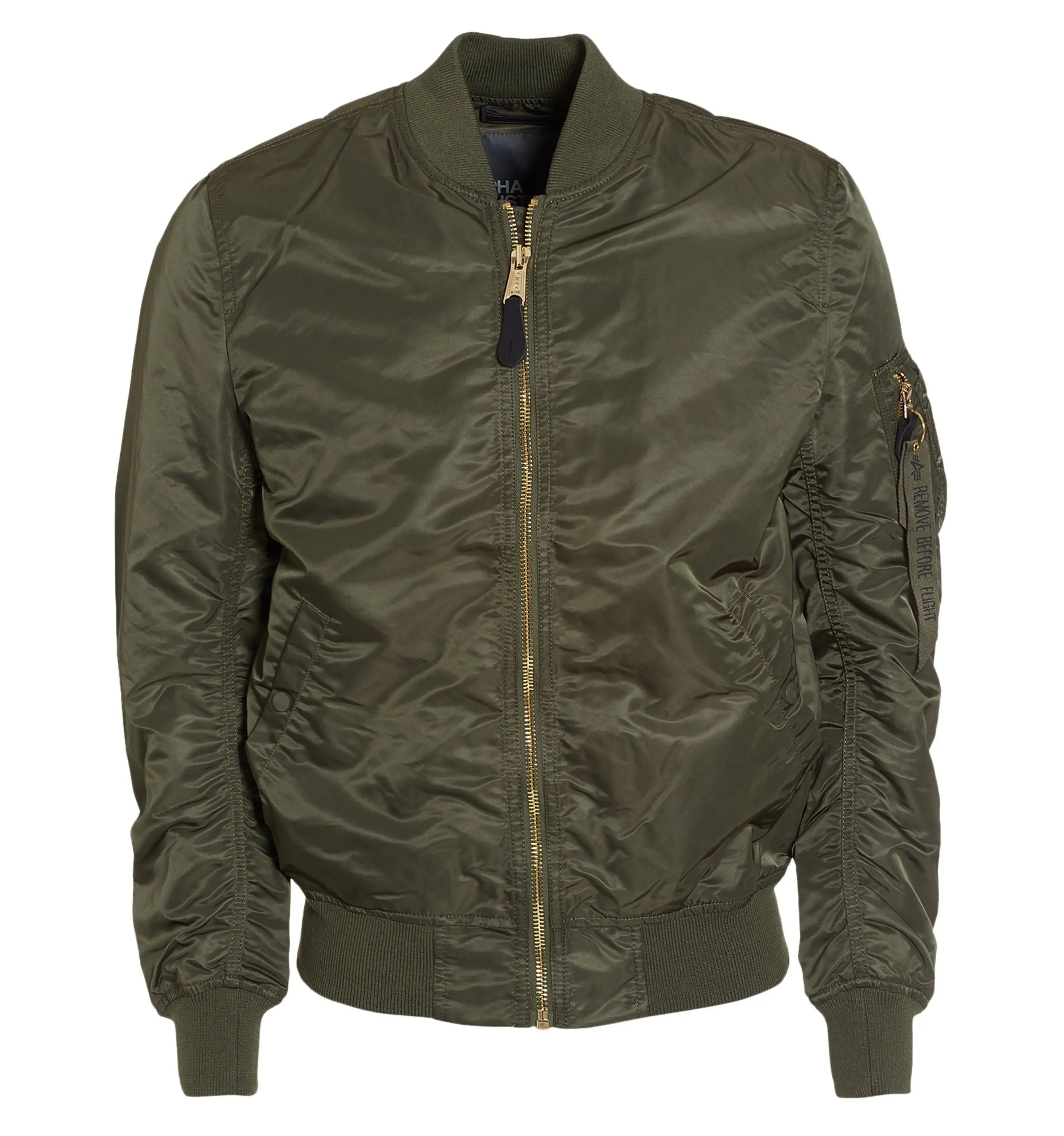 Plus Size Winter Custom Bomber Pilot Jacket Long Sleeve Zipper Up Casual Flight Bomber Jackets for Men