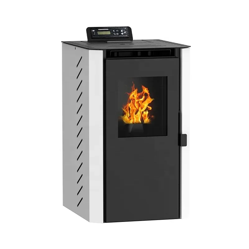 Modern 6KW 8KW 12KW & 24KW Wood Pellet Stove Portable Iron European Stove for Indoor & Outdoor Use for Living Room Heating