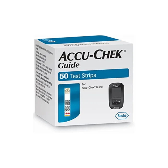 ACCU CHEK GUIDE TEST STRIPS 50s