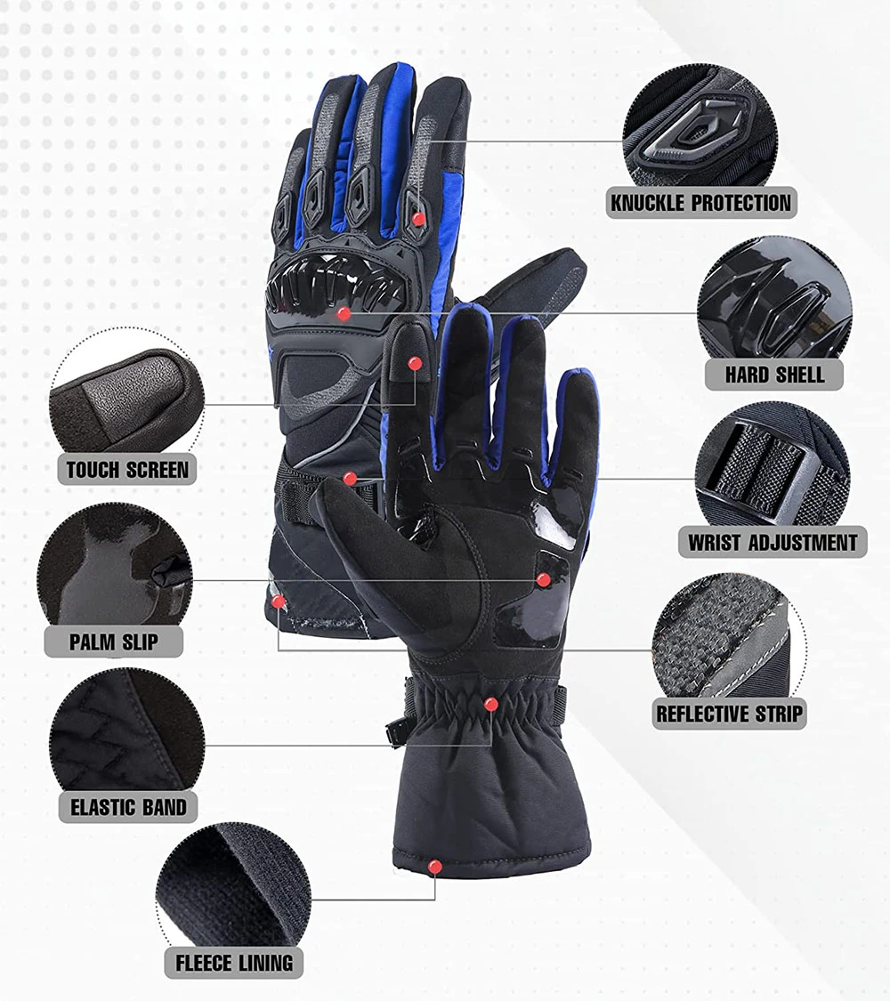 Breathable Motorbike Protective Gloves Motocross Gloves Racing