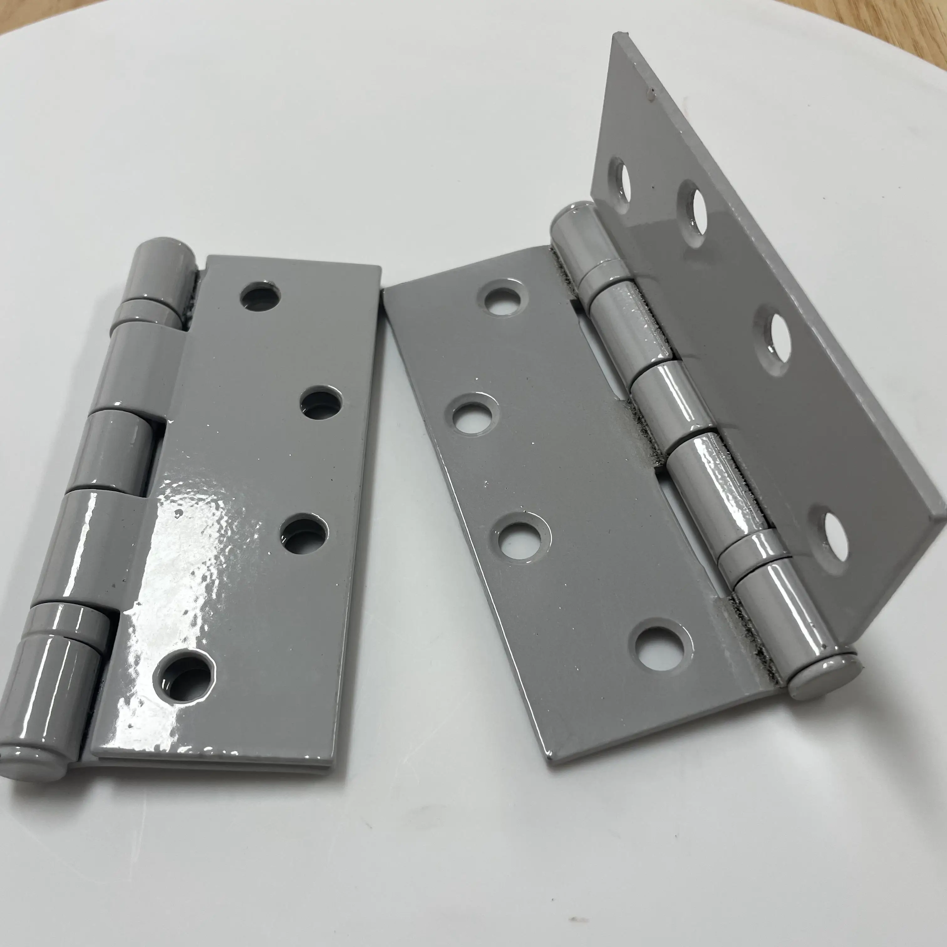 Metal accessories custom black nickle carbon steel metal hinge jewelry box cabinet golden metal hinges