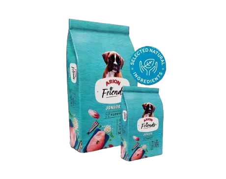 Arion Friends Junior 3Kg Dog food chicken Puppy nutrition Growth-supporting dog food Joint protection High-protein diet