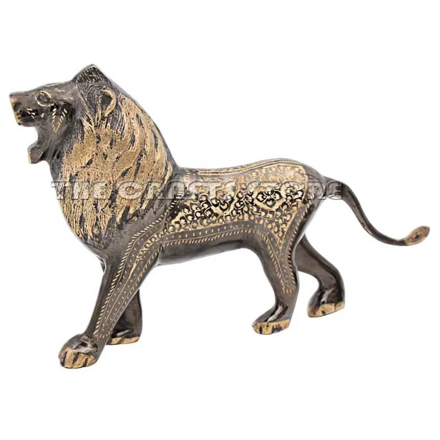 Brass Lion Pakistan Beautiful Handcrafted Brass Lion For Home Decore