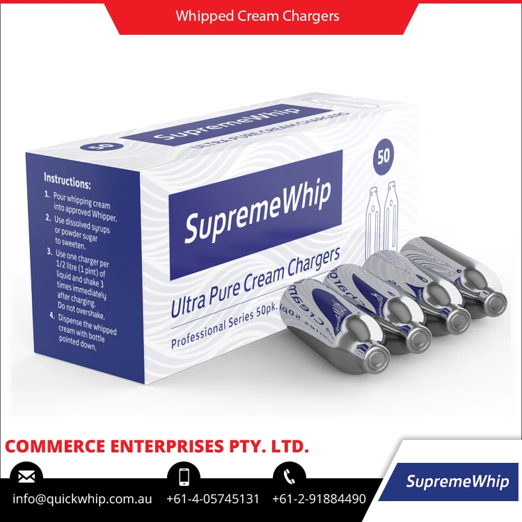 Top Notch Quality Widely Selling Zero Duds and Leakage  Whipped Cream Charger at Wholesale Price