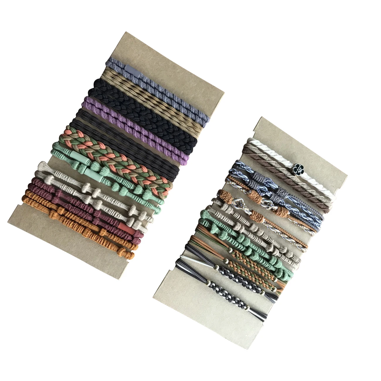 Fashion Boho Twist Original Hair Tie Bracelets for Women Girls Kids