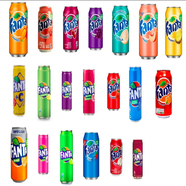 Wholesale Fanta Exotic 330ml / Fanta Soft Drink / Fanta Soda pack of 24X 330ml can all flavours