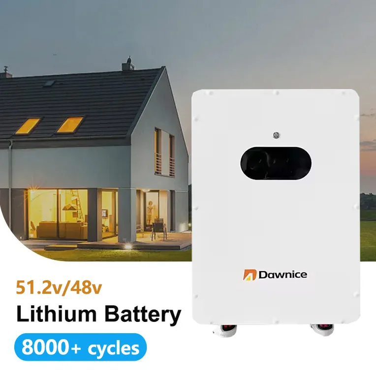 Легкая установка домашняя настенная батарея LiFePo4 48 В 51 2 100Ah 200Ah IP54 Водонепроницаемая перезаряжаемая солнечная с глубоким циклом