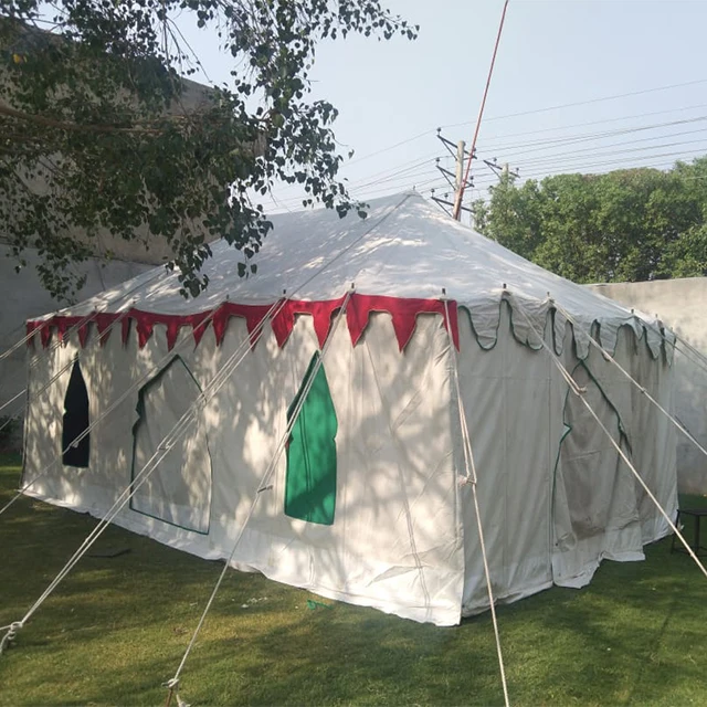 Top Selling Kuwaiti Deluxe Tent Luxury Canvas Camping Desert Tent Good Quality Arabic Outdoor Camping Tent