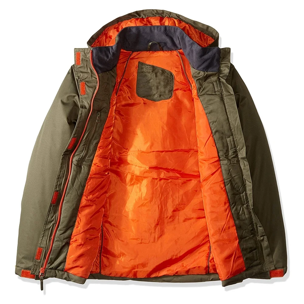 Ski Jacket High Quality Waterpoof Breathable Hoodie Ski Snowboard Jacket High End Mens Plain Waterproof Ski Jacket For Winter