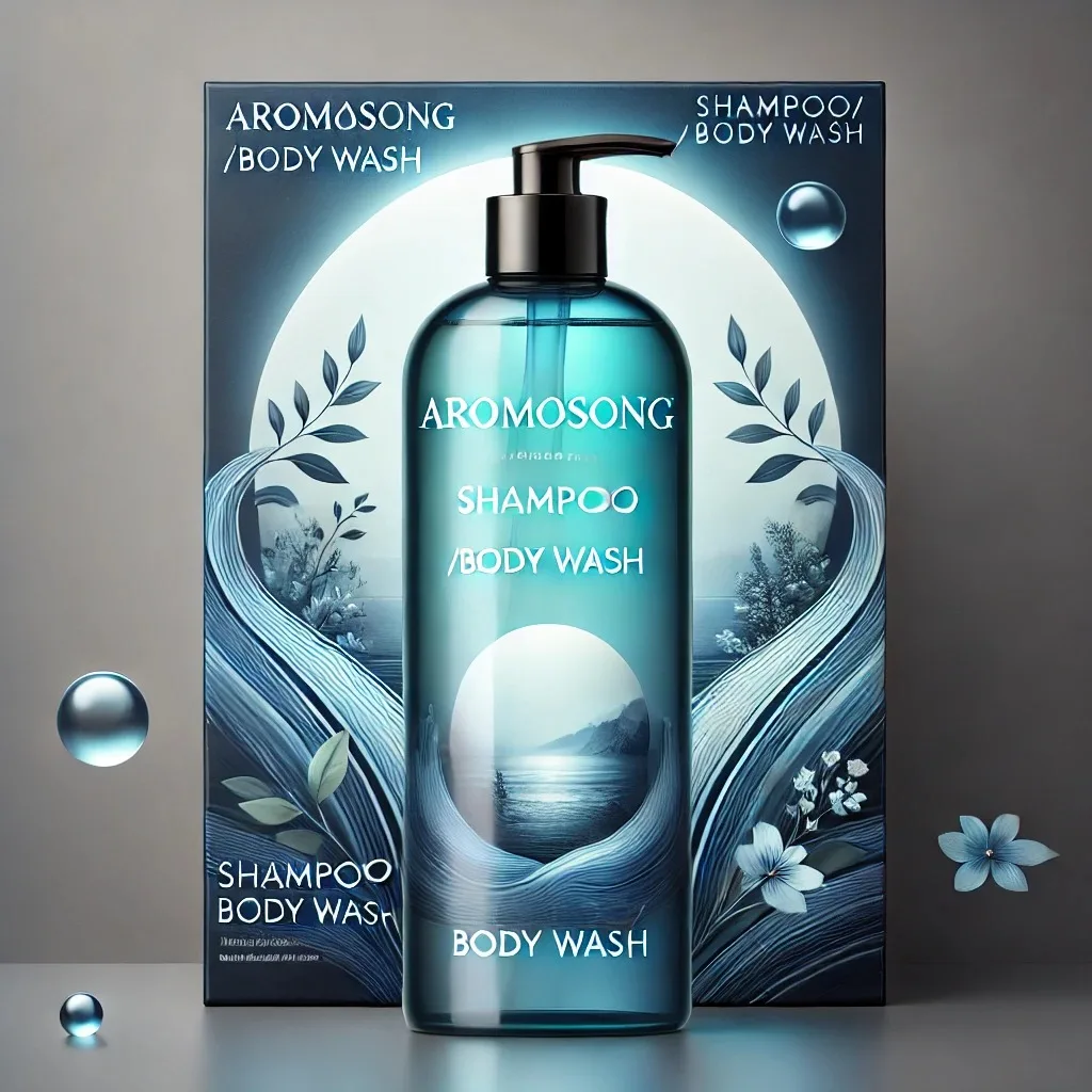 Private Label Sea Salts 100 ml Hair Care Set Organic Body Wash Bath Gel Nourishing Repairing Shampoo Conditioner Hair Care