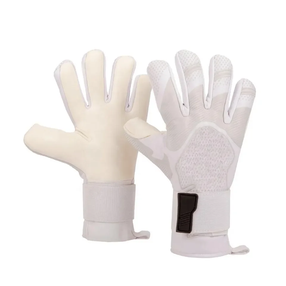 New Design Professional Soccer Goalkeeper Gloves Latex with Finger Protection for Children Adults Football Goalie Gloves