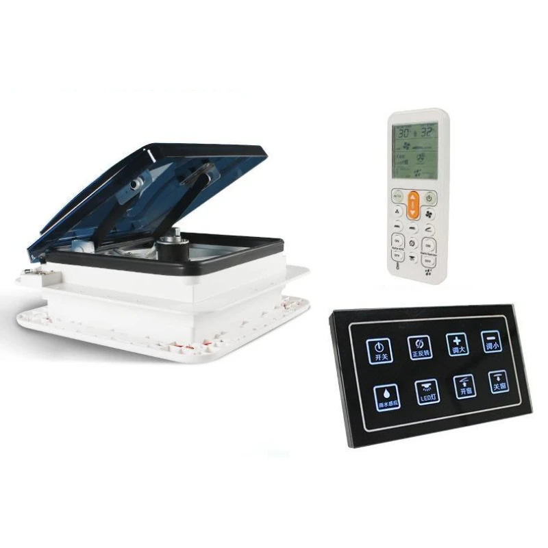 12V RV Skylight и 24V Camper вытяжной вентилятор: устойчивый к ошибке датчик дождя двусторонний с подсветкой rv windows