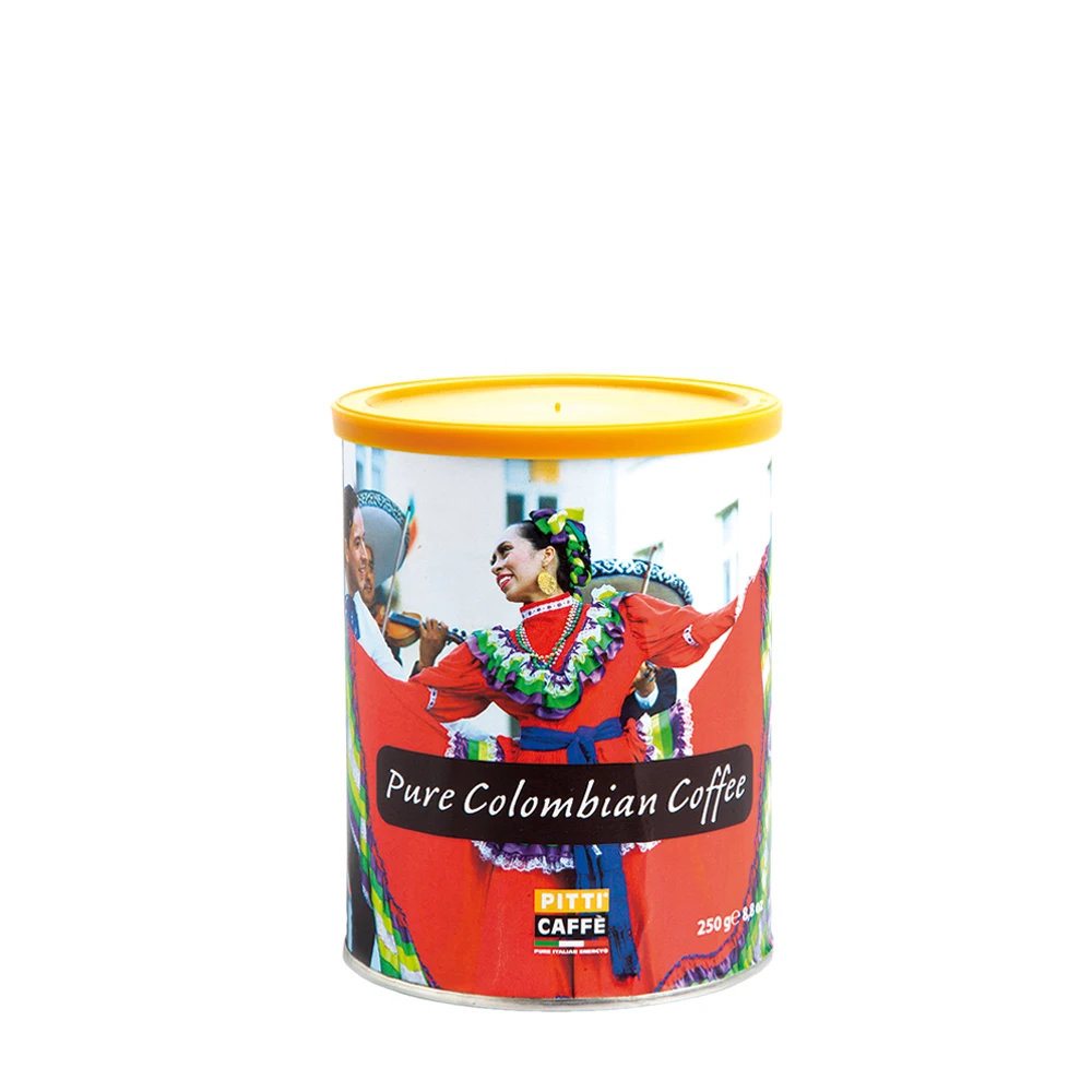 High Quality Italian Coffee - Pure Colombian  - Ground Coffee - Samples Available - 250g Tin