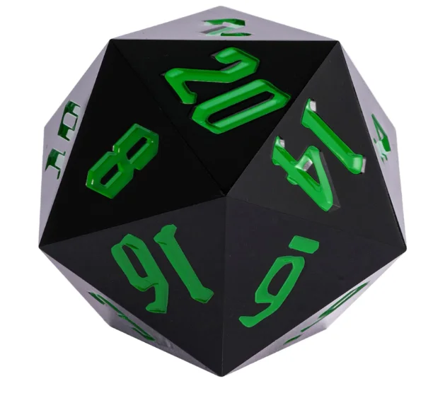 Лучшее качество Лидер продаж Кубик из натурального обсидиана Chonk D20 для настольной игры DND ролевых игр настольная игра с игральными кубиками подарочная коробка