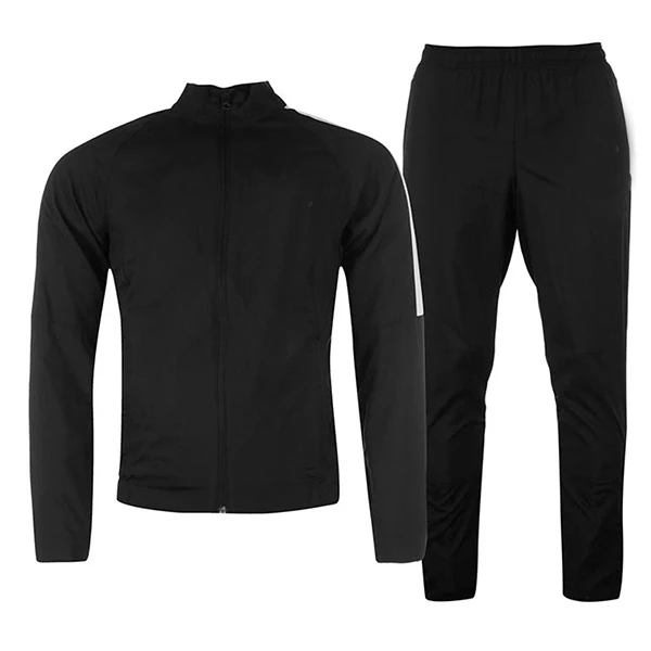 High Quality Blue Color Polyester Cotton Made Men Track Suits