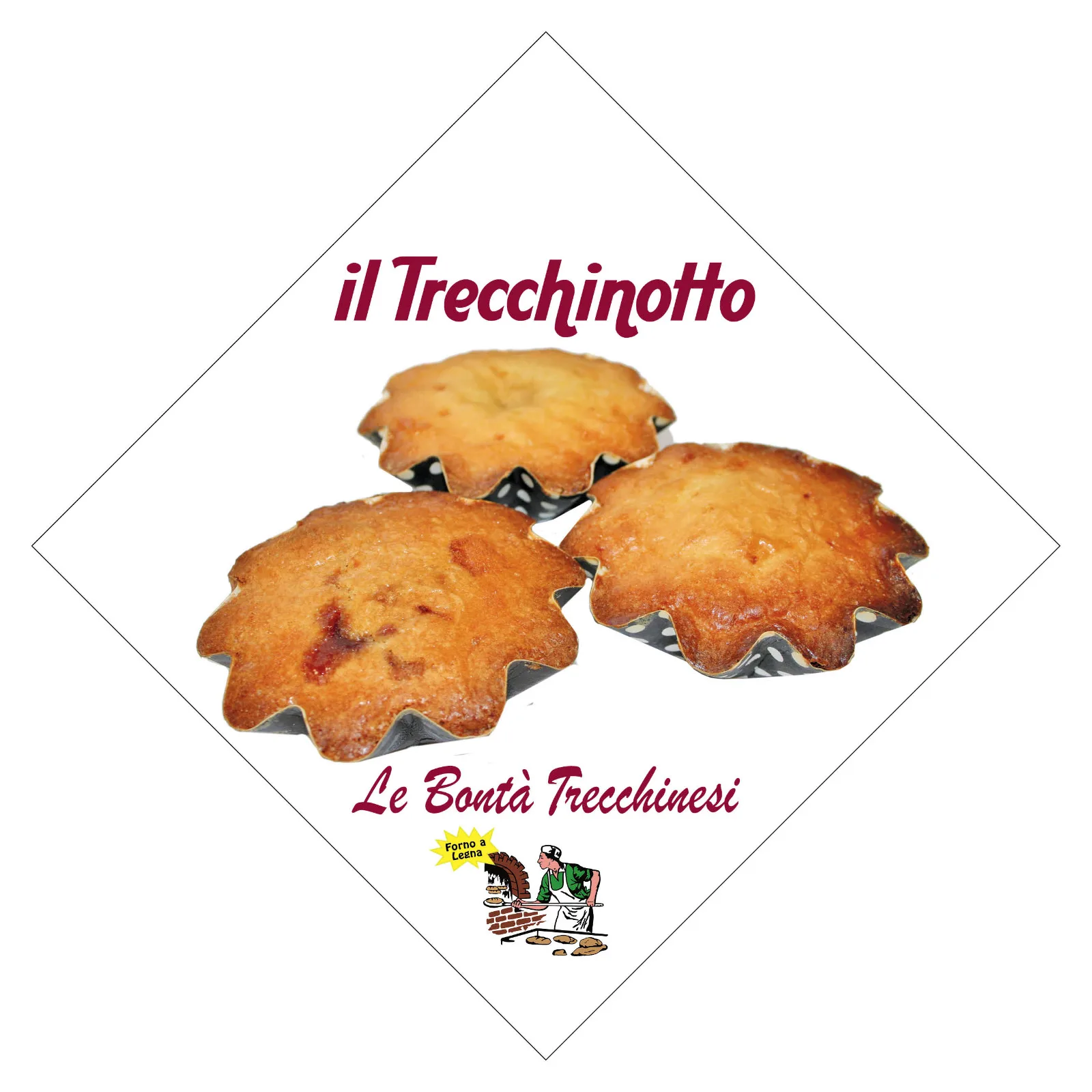 Handmade Italian Traditional Shortcrust Pastry with Cherry - Custom Ingredients Possibility - Cake very Soft - snack food