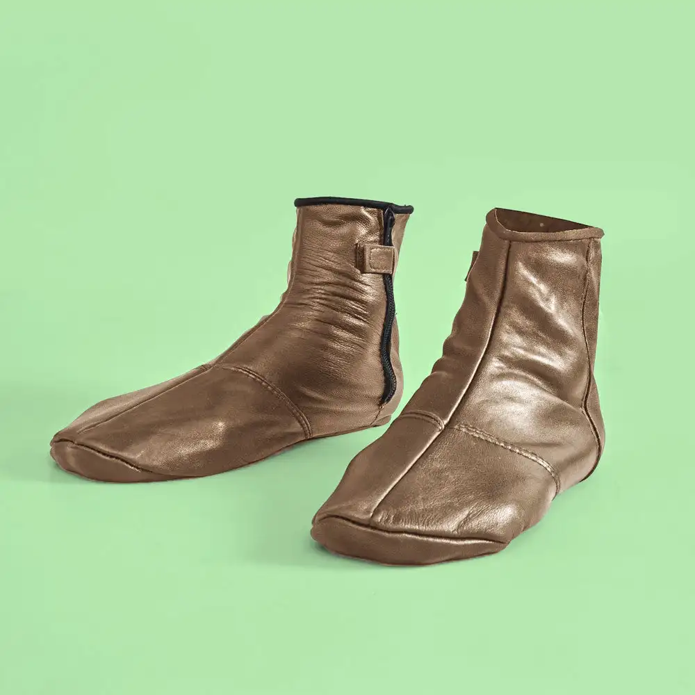 Высококачественные кожаные носки на молнии/Khuffs/обувь различных размеров для обуви