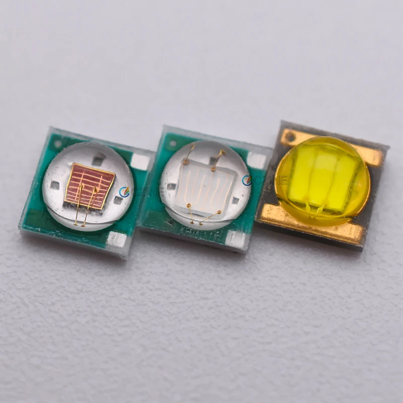 czinelight high Lumen white Red Green Blue Red 550nm 545nm 565nm 570nm 3v Yellow Led Chip 3w 1w high power 3535 smd led