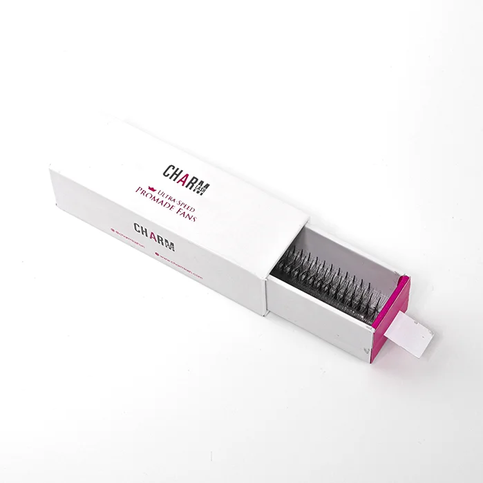 Russian volume thin base perfect top promade fans lashes 0.07 soft lightweight eyelash ultra speed wholesale private label