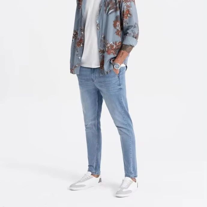 Стильные повседневные яркие брюки нового дизайна по низкой цене новые модные мужские джинсы высшего качества