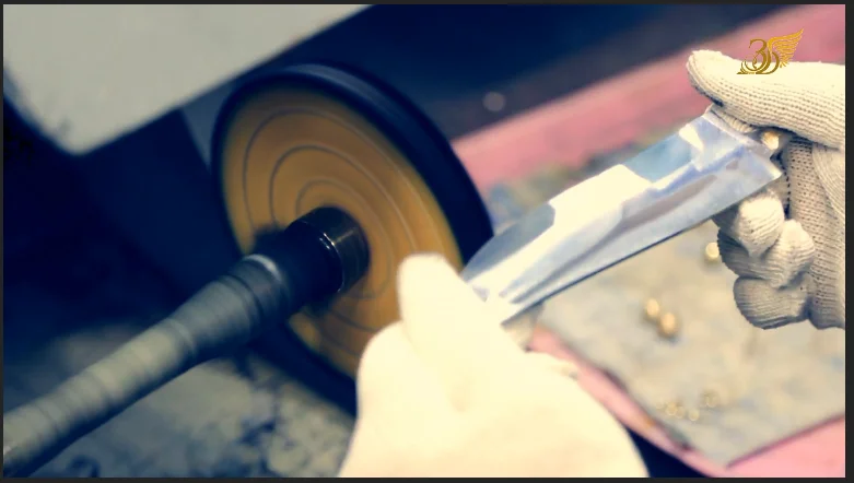 Оригинальный Комбинированный нож инкрустированный полудрагоценными камнями ручной работы из металла оптовая продажа другие подарки