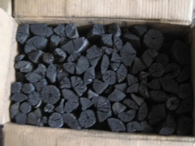 Compressed and stick charcoal for industrial and house use