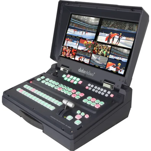 Фабричный оригинальный HS-2800 HD-SD мобильный студийный профессиональный аудио-видео и освещение 12-канальный ручной