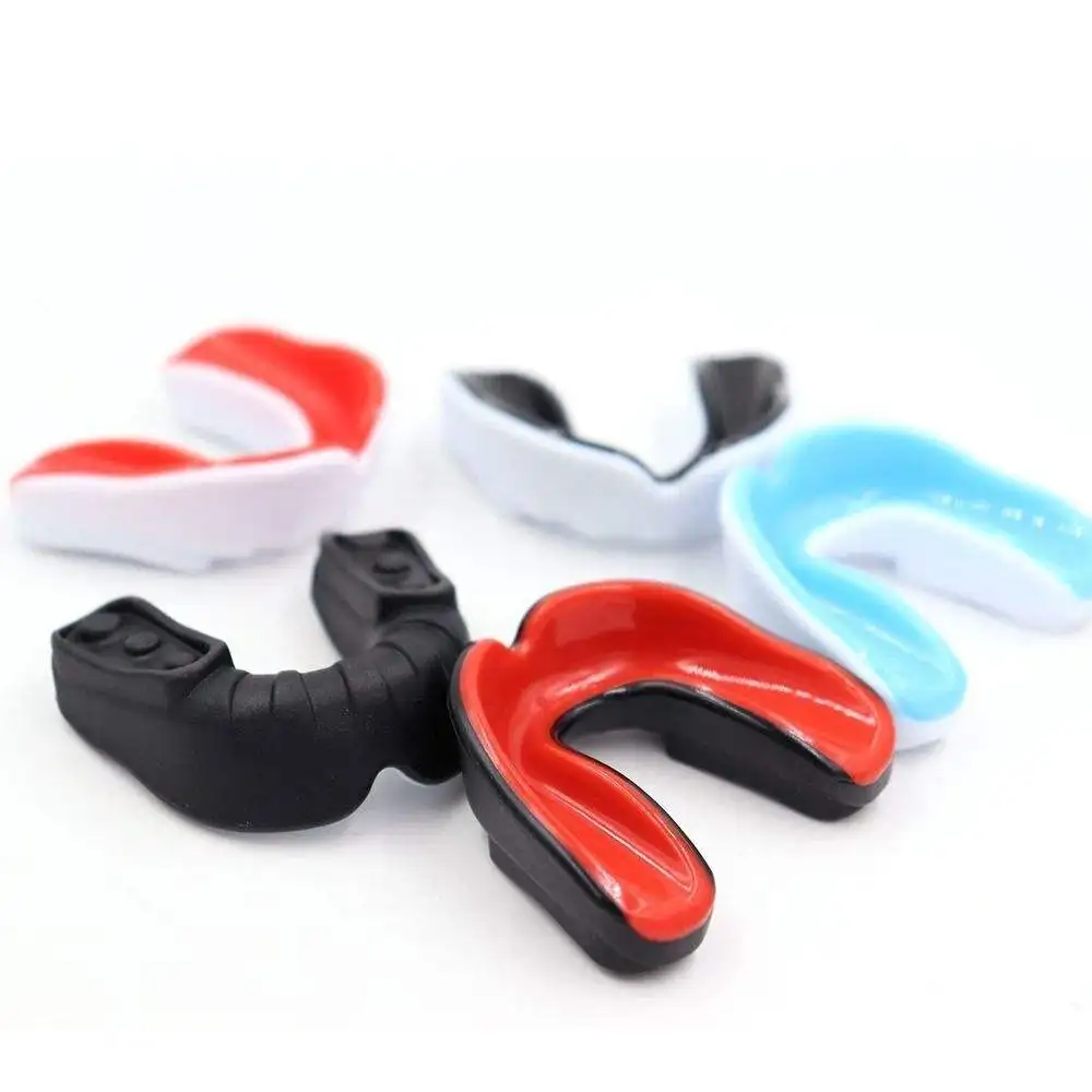High Quality Eva Usa Popular Boxing Rugby Mma Gum Shield / Mouthguard / Mouth Guard Double Mouthguard